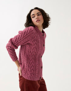 Classic Cable Cardigan Knitting Pattern