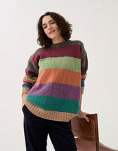 Load image into Gallery viewer, Timeless Striped Sweater Knitting Pattern
