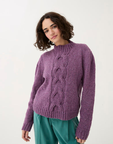 10783 Sirdar Loveful Puff Sleeve Sweater knitting pattern