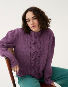 Puff Sleeve Sweater Knitting Pattern