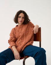 Load image into Gallery viewer, Cable Crew Sweater knitting pattern
