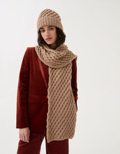 Load image into Gallery viewer, Lattice Hat and Scarf knitting pattern
