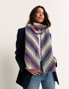 10798 sirdar hayfield spirit dk crochet scarf pattern