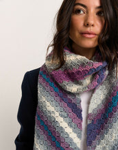 Load image into Gallery viewer, 10798 sirdar hayfield spirit dk crochet scarf pattern
