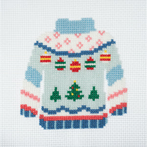 Mini Christmas Jumper Cross Stitch Kit