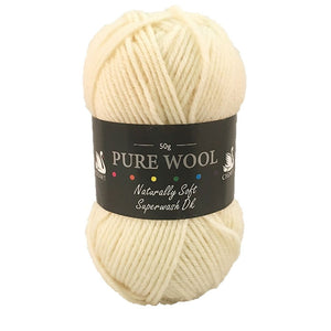 Cygnet Pure Wool Superwash DK, 50g