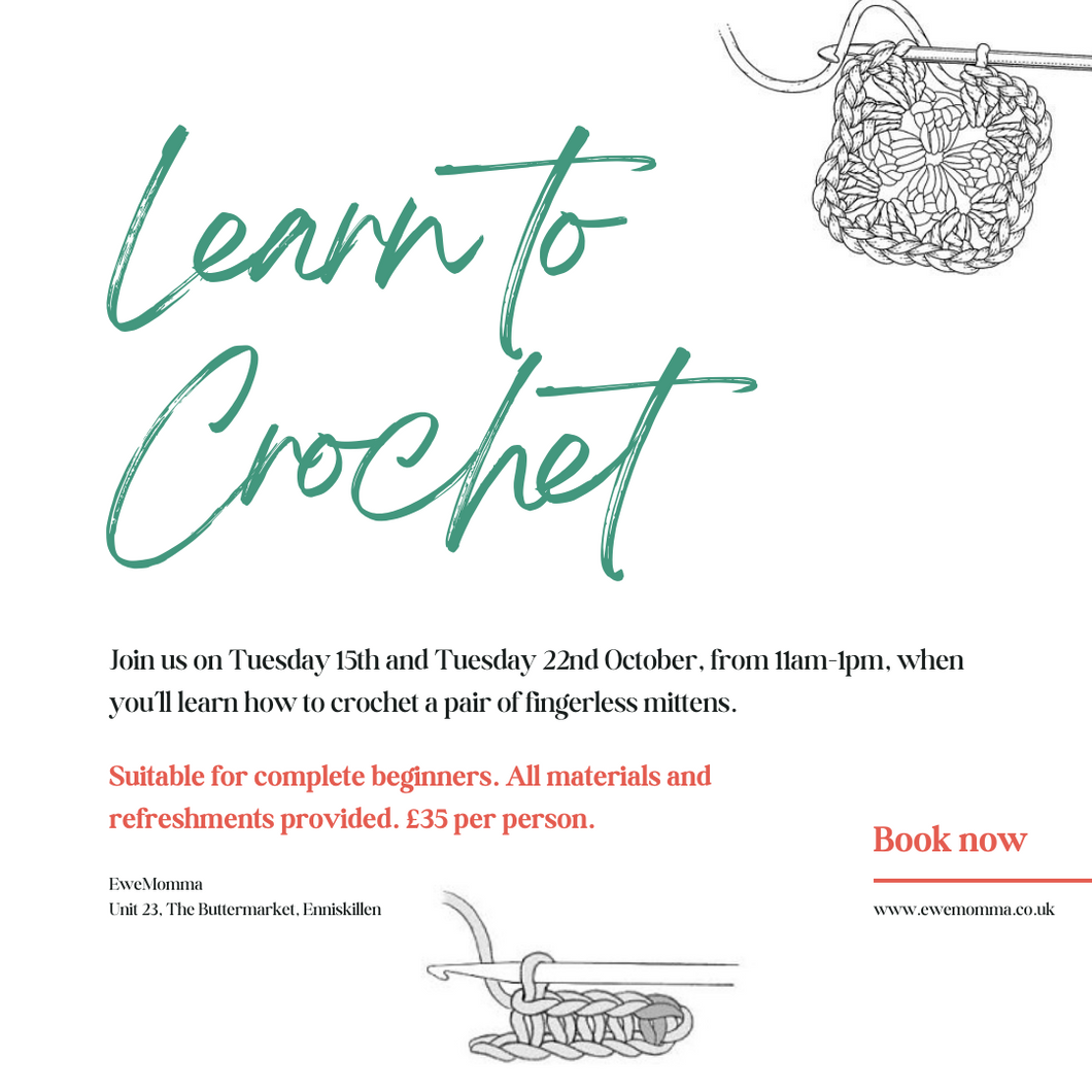 Learn to Crochet workshop