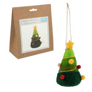 Christmas Tree Needle Felting Kit