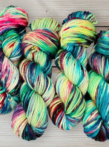 hand dyed super chunky merino