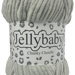 Cygnet Jellybaby Chenille Pearl Grey