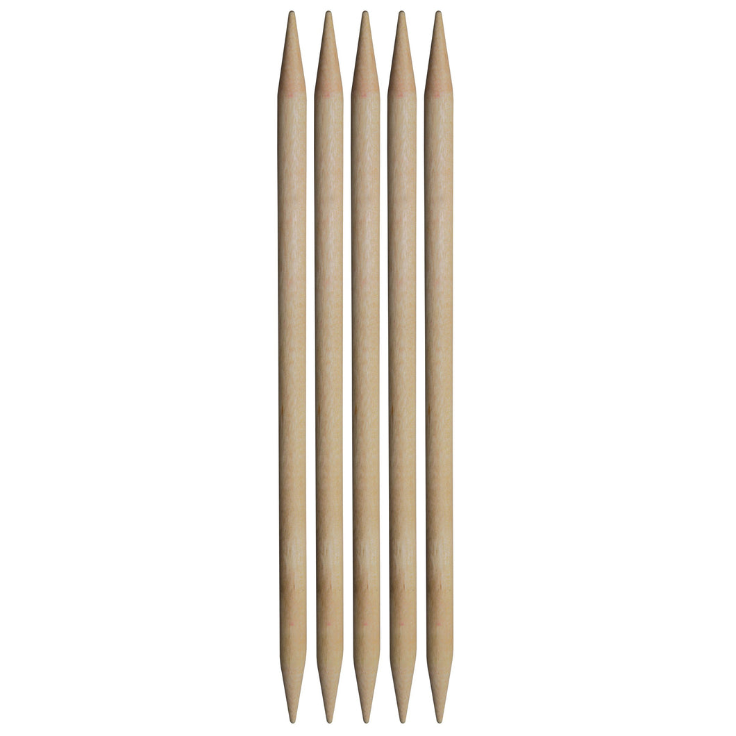 KnitPro Basix Beech double pointed needles DPNs