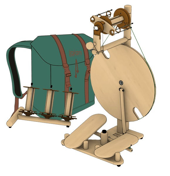 Lojan Travel Buddy spinning wheel