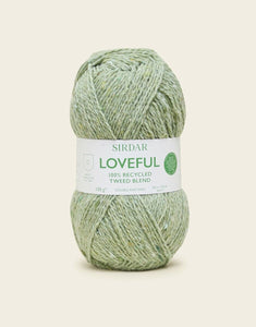 Sirdar Loveful 100% Recycled Tweed Blend DK, 100g