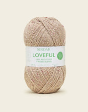 Load image into Gallery viewer, Sirdar Loveful 100% Recycled Tweed Blend DK, 100g
