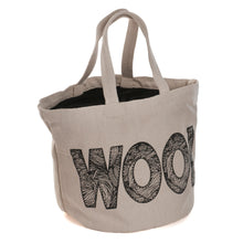 Load image into Gallery viewer, wool logo bucket bag
