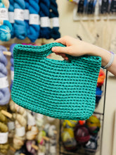 Load image into Gallery viewer, Handmade Crochet Bag - Dark Green
