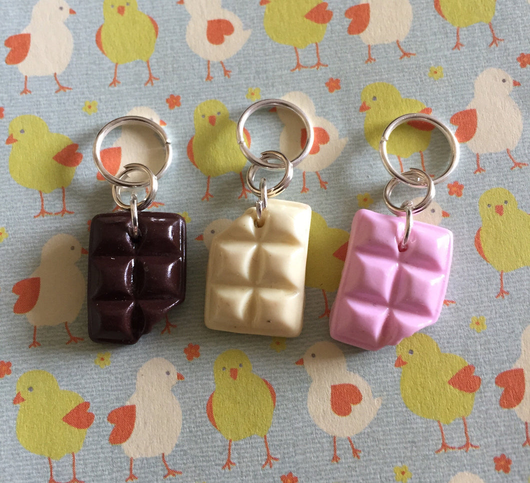 Mini Chocolate Bar Stitch Marker