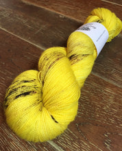 Load image into Gallery viewer, Superwash Merino Nylon Titanium Sock Yarn, 100g/3.5oz, Bananadrama
