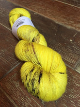 Load image into Gallery viewer, Superwash Merino Nylon Titanium Sock Yarn, 100g/3.5oz, Bananadrama
