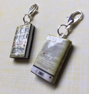 Miniature Book Charm Stitch Marker, The Suspicions of Mr Whicher