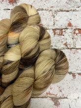 Load image into Gallery viewer, Non Superwash, No Nylon Corriedale Sock Yarn, 100g/3.5oz, Gruel
